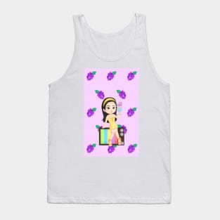 Red Velvet Yeri Fruit Tank Top